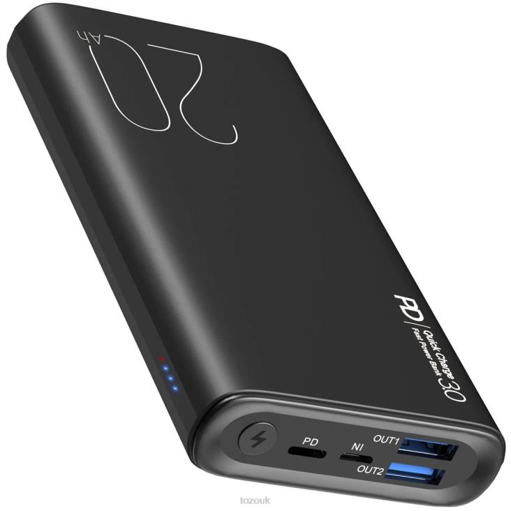 Black TOZO PB1 Power Bank 4BN6P148 Accessory