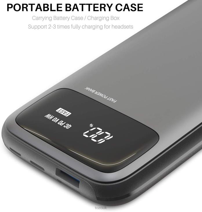 Black TOZO PB2 Power Bank 4BN6P152 Accessory