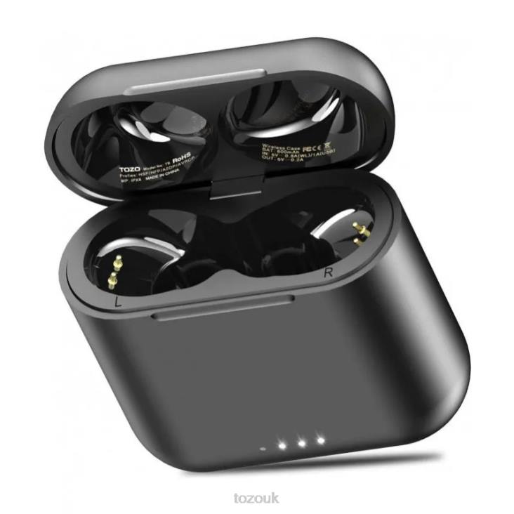 Black TOZO T6 Charging Case 4BN6P85 Accessory