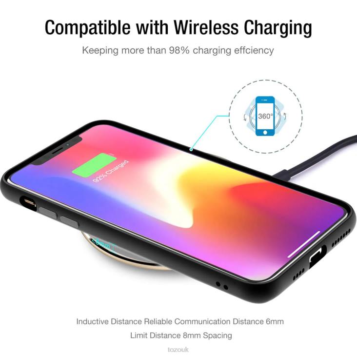 Gold TOZO W3 Wireless Charger 4BN6P118 Accessory
