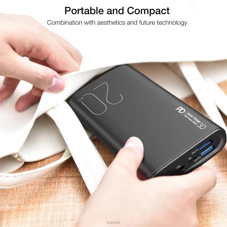 Gray TOZO PB1 Power Bank 4BN6P149 Accessory