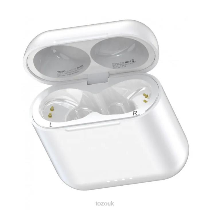 White TOZO T6 Charging Case 4BN6P87 Accessory
