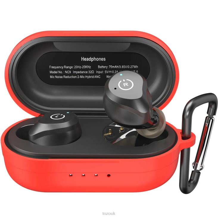 Red TOZO NC9 Protective Silicone Case 4BN6P132 Accessory