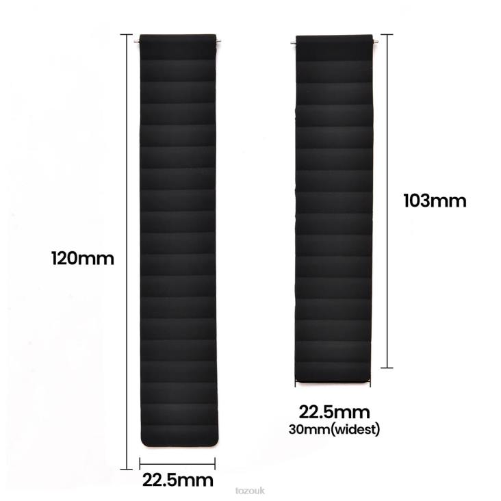 Black TOZO S2 Smart Watch Magnetic Strap 4BN6P163 Accessory