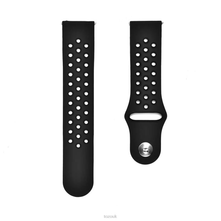Black TOZO S3 Smart Watch Perforated Breathable Strap 4BN6P167 Accessory