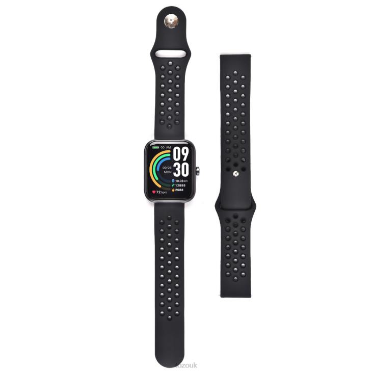 Black TOZO S3 Smart Watch Perforated Breathable Strap 4BN6P167 Accessory