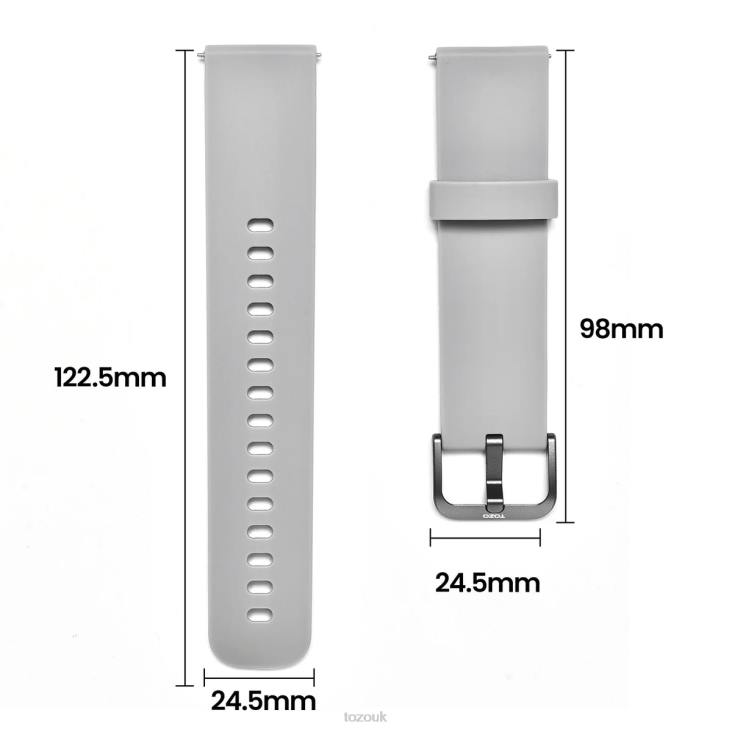 Space Gray TOZO S2 Smart Watch Strap 4BN6P165 Accessory