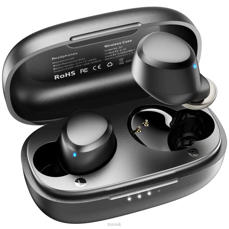 Black TOZO A1 4BN6P29 Headphones