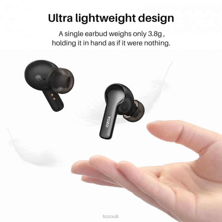 Black TOZO Agile Pods 4BN6P58 Headphones