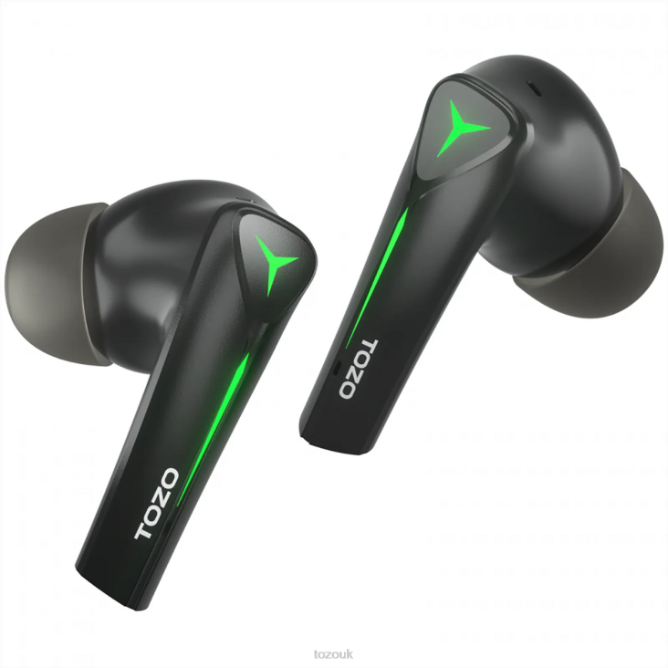 Black TOZO Gaming Pods 4BN6P57 Headphones