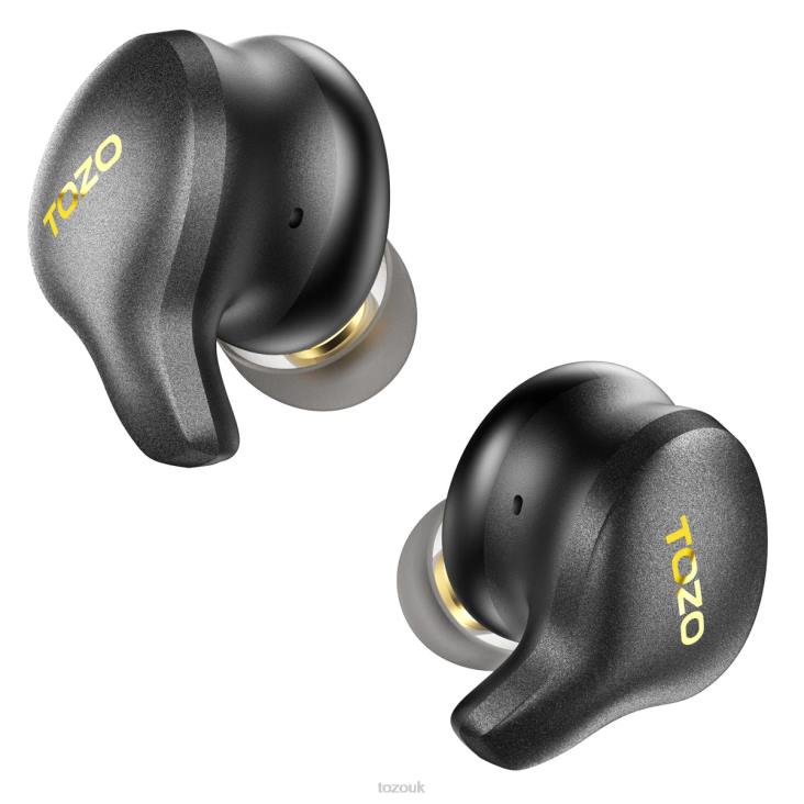 Black TOZO Golden X1 4BN6P1 Headphones