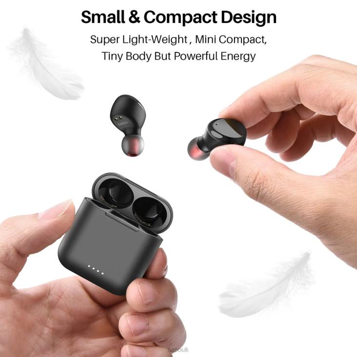 Black TOZO T6 4BN6P17 Headphones