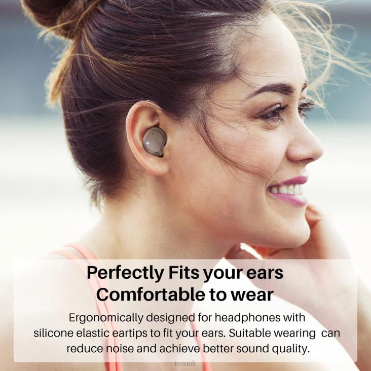 Brown TOZO NC9 4BN6P13 Headphones