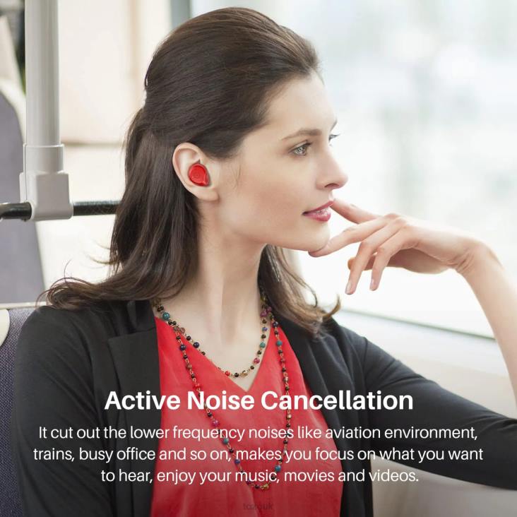 Red TOZO NC9 4BN6P11 Headphones