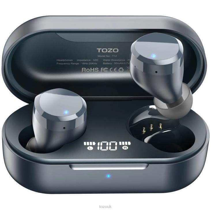 Royal Blue TOZO T12 4BN6P46 Headphones