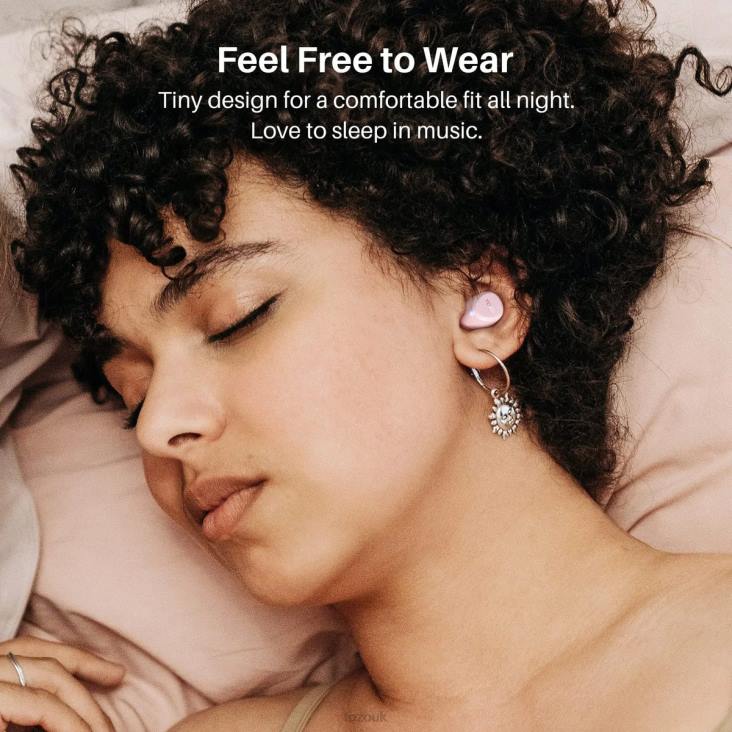 White TOZO A1 4BN6P34 Headphones